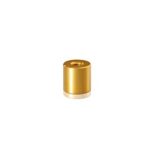 barrels diameter 3 4 length 3 4 gold anodized aluminum finish 2 1