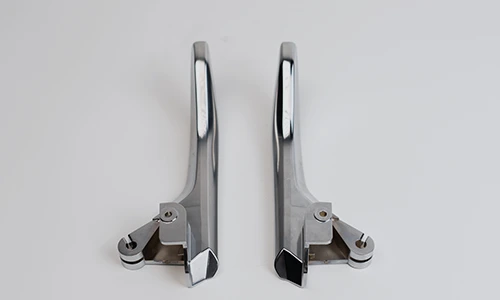 Electroplated automotive door handles