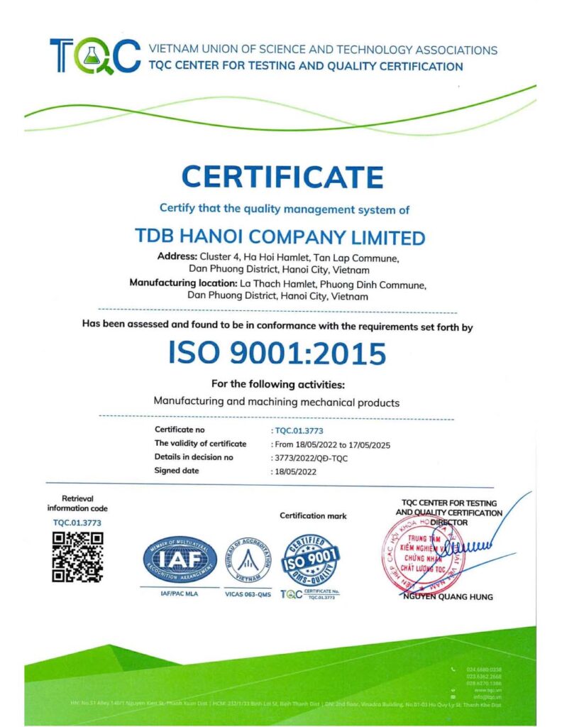 ISO 9001 2015