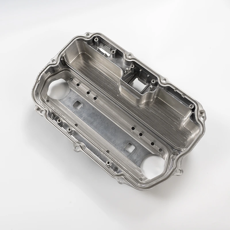 The inner surface of the engine valve cover