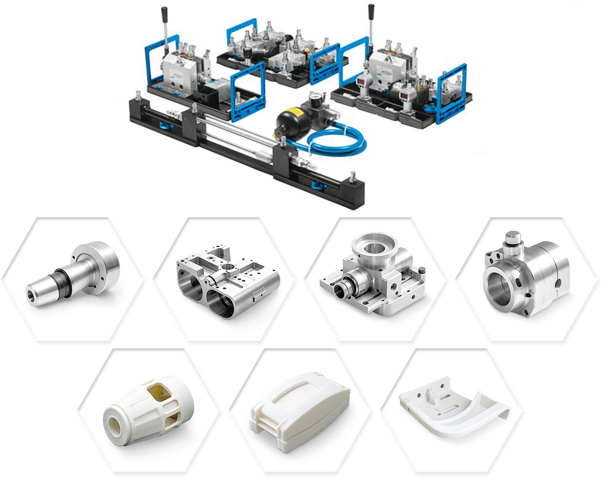 custom hydraulic components aircraft assembly