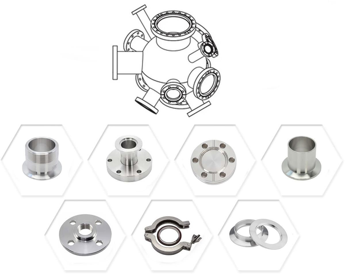 custom vaccum components aircraft assembly